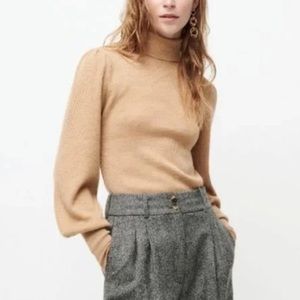 J crew ballon sleeve merino wool sweater